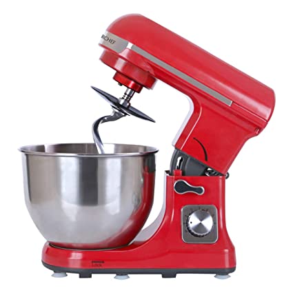 Wonderchef Die-Cast Metal Kitchen Stand Mixer And Beater | 5L | SS Bowl | 1000W-2