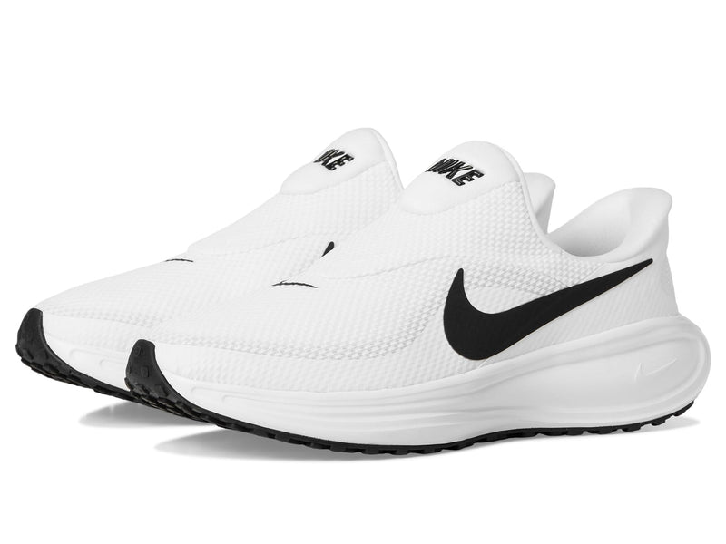 Nike Revolution 8 EasyOn Running Shoes - BLACK/WHITE-ANTHRACITE-WOLF GREY