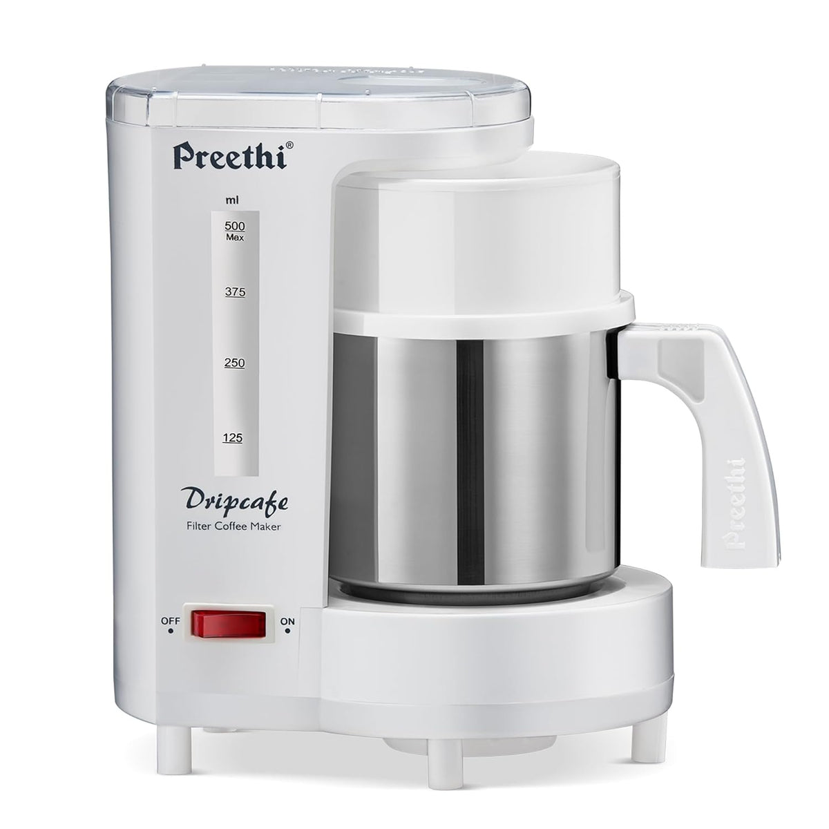 Preethi Dripcafe Coffee Maker (White) CM208