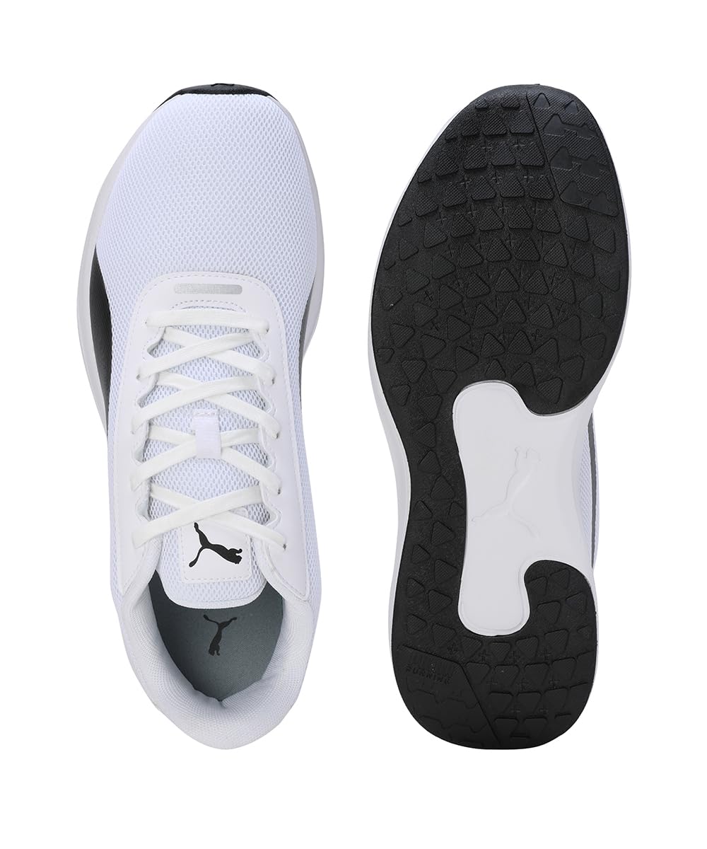PUMA Puma Mens Fierce Runner Running Shoe 11 UK Black-White - image 5