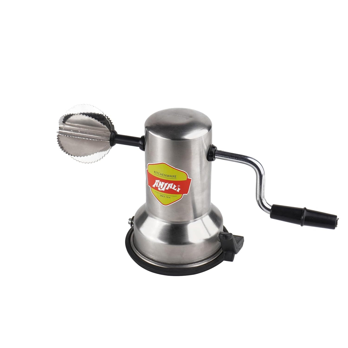 Anjali Sleekmat Coconut Scrapper | Silver Steel