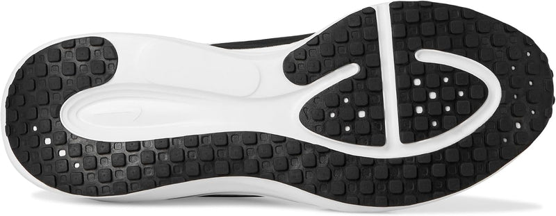 Nike Revolution 8 EasyOn Running Shoes - WHITE/BLACK-WOLF GREY