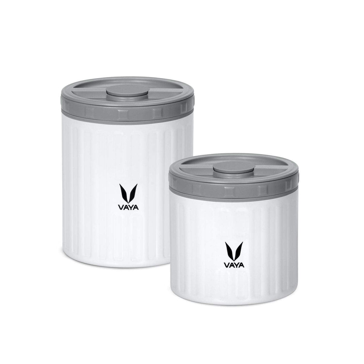 VAYA PRESERVE 300ML & 500ML LUNCH KIT (WHITE)