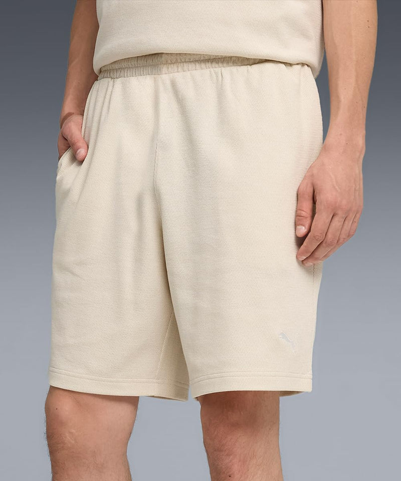 PUMA ESS Elevated Relaxed Shorts - Alpine Snow