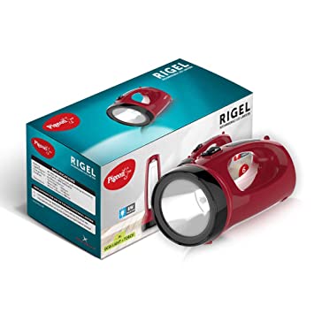 Pigeon Rigel LED Emergency Rechargeable Lamp 900 mAH | Red