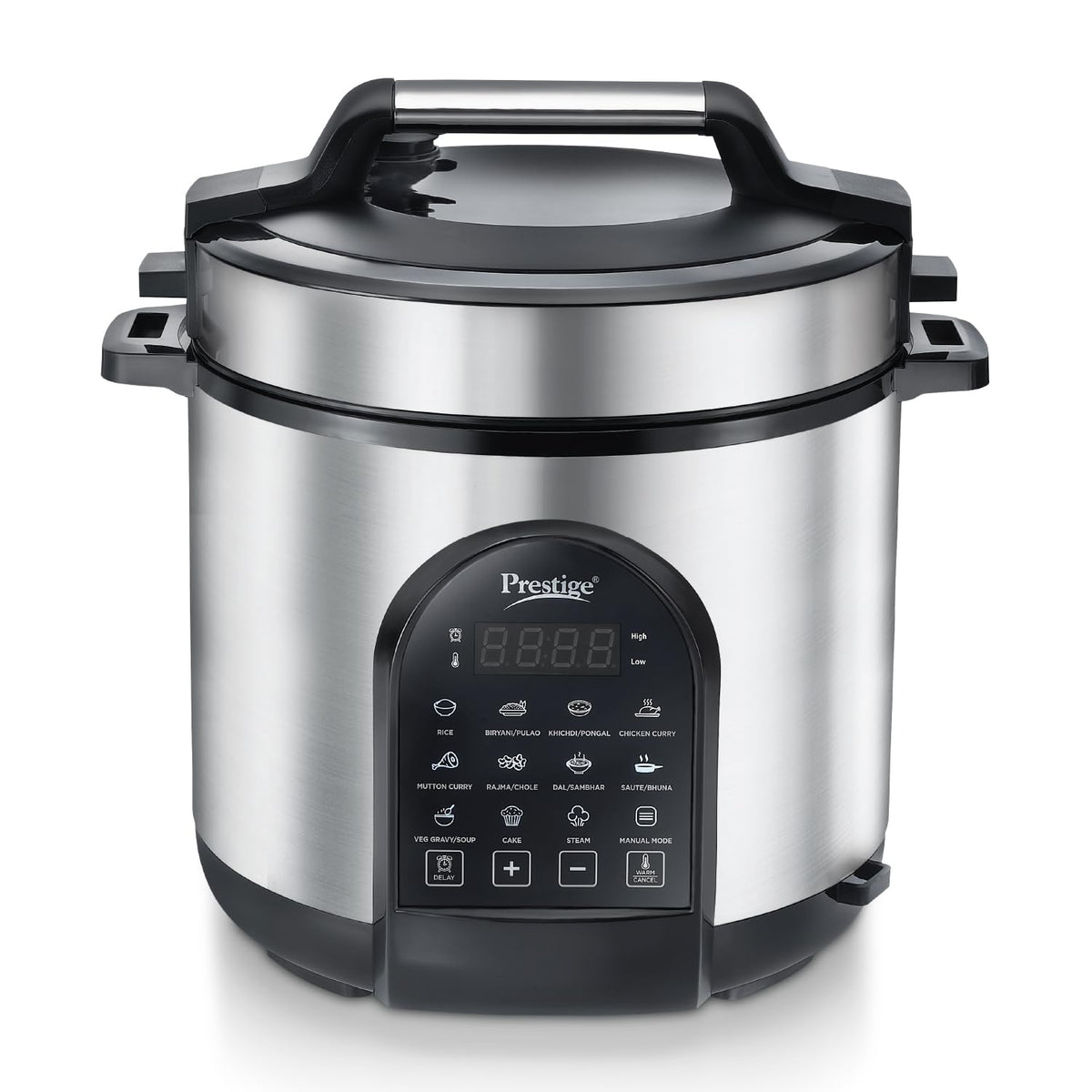 Prestige Smart Cook 6L Electric Cooker | 11 Pre-Set Menus | Steel Bowl