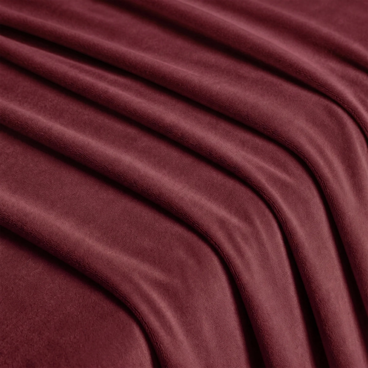 Fort Royal - Rod Pocket Velvet Curtain (Maroon)-6