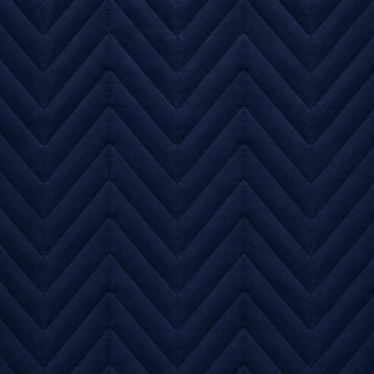 Fort Sawtooth - Quilted Velvet Cushion Cover (Navy Blue)-6