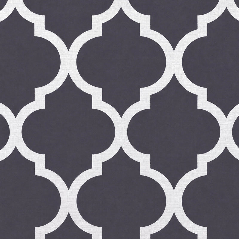 Imprimer Handpicked Soleil - Rod Pocket Printed Semi Blackout Curtain (Grey)-6