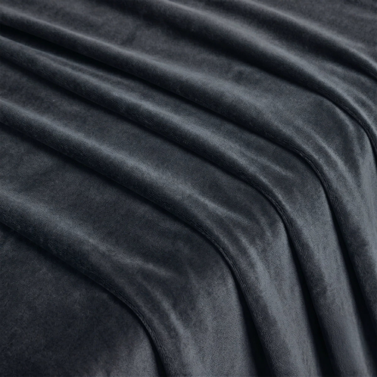 Fort Royal - Rod Pocket Velvet Curtain (Grey)-6