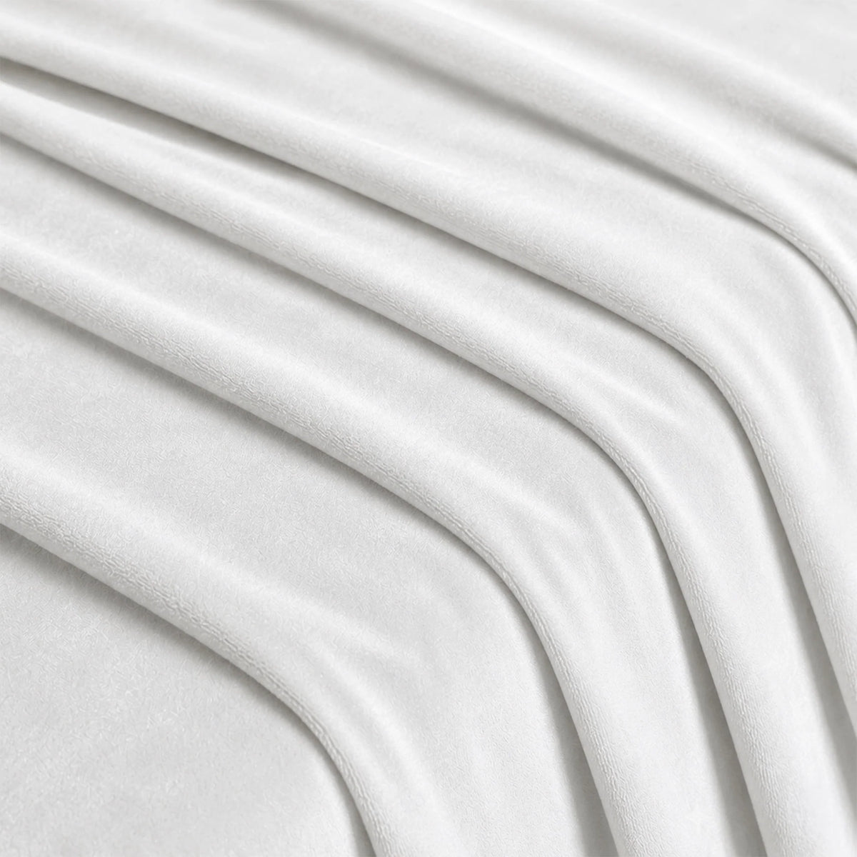 Fort Royal - Rod Pocket Velvet Curtain (White)-6
