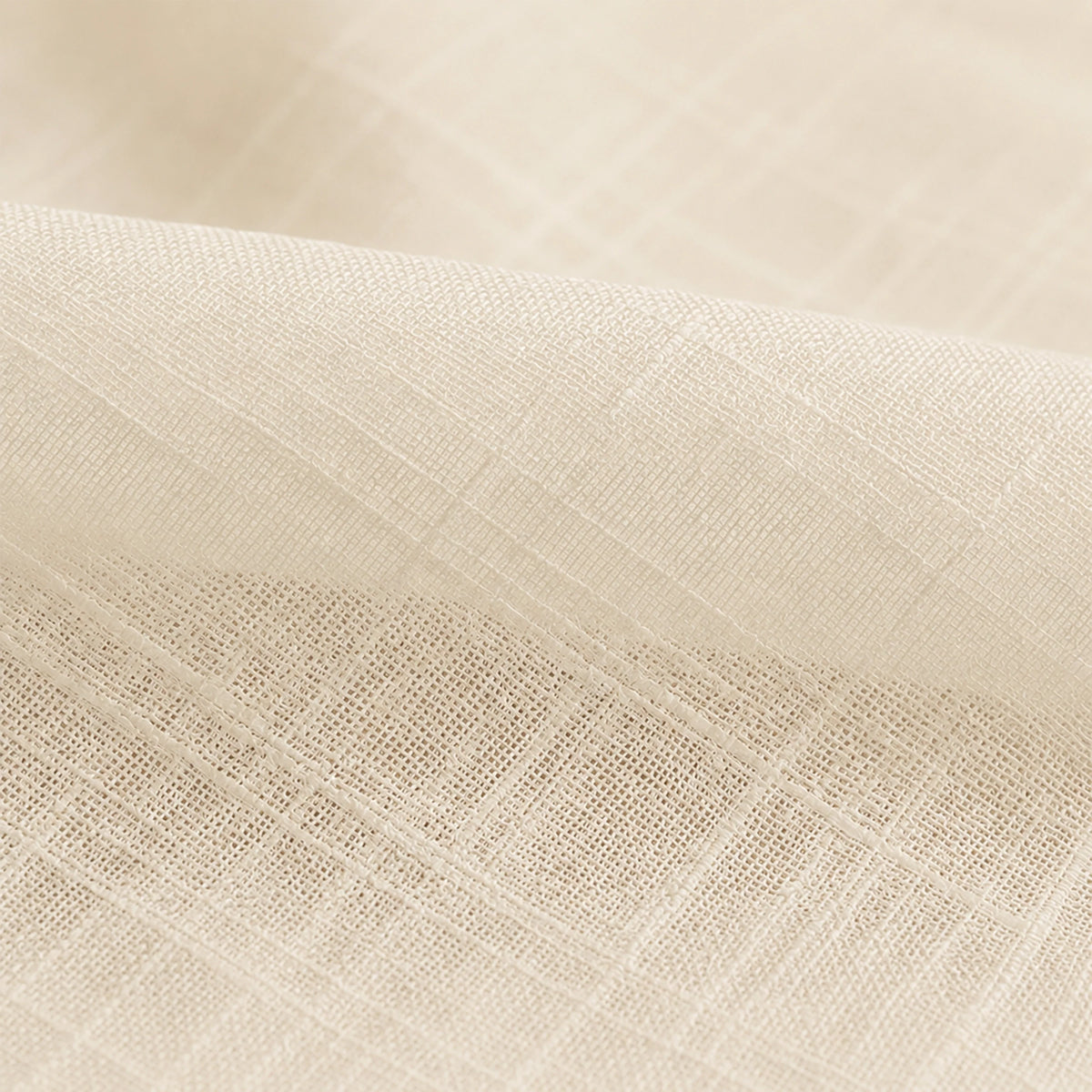 Fort Handpicked Breeze - Beige Sheer Curtain-6
