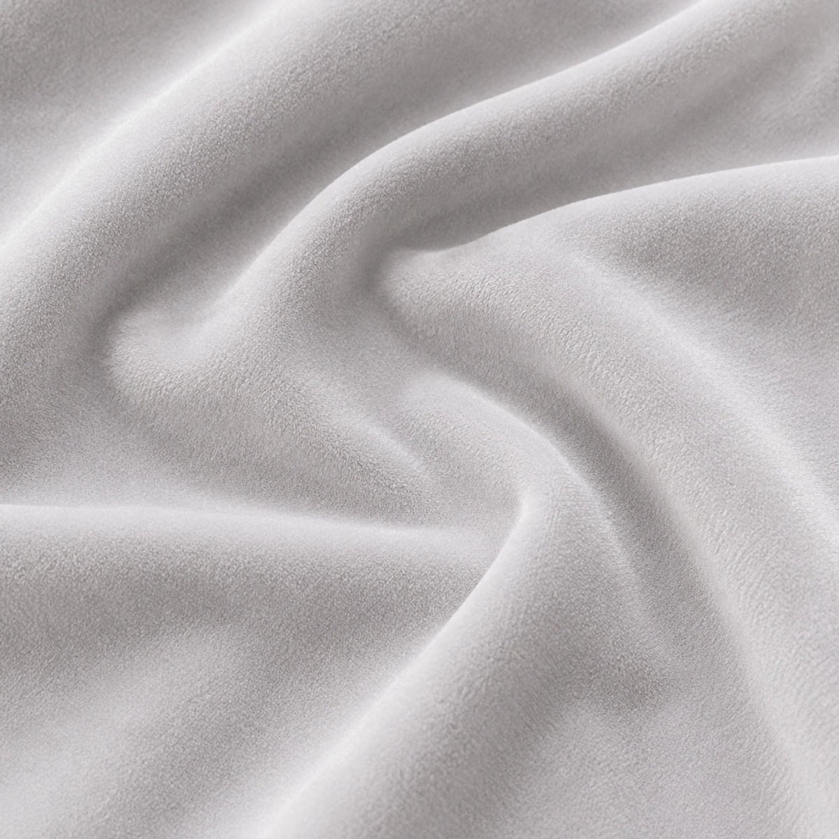 Fort Royal - Velvet Solid Dye Cushion Cover (White)-6