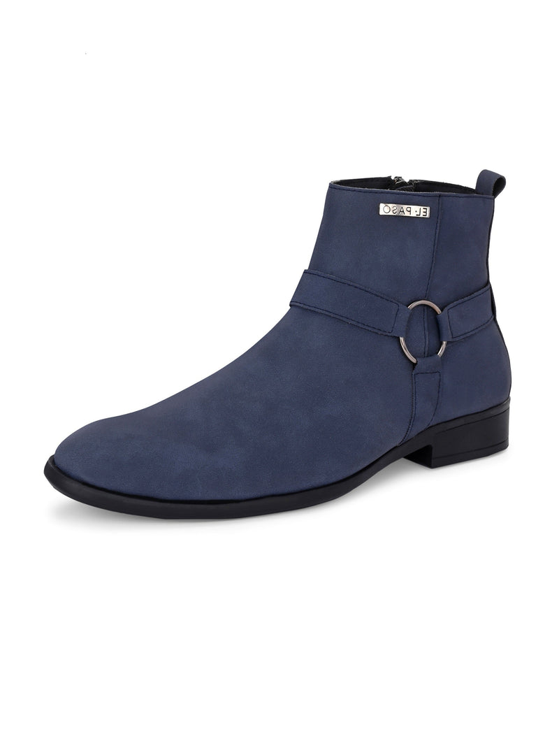 El Paso Men Faux Leather Casual Chelsea Boots-15