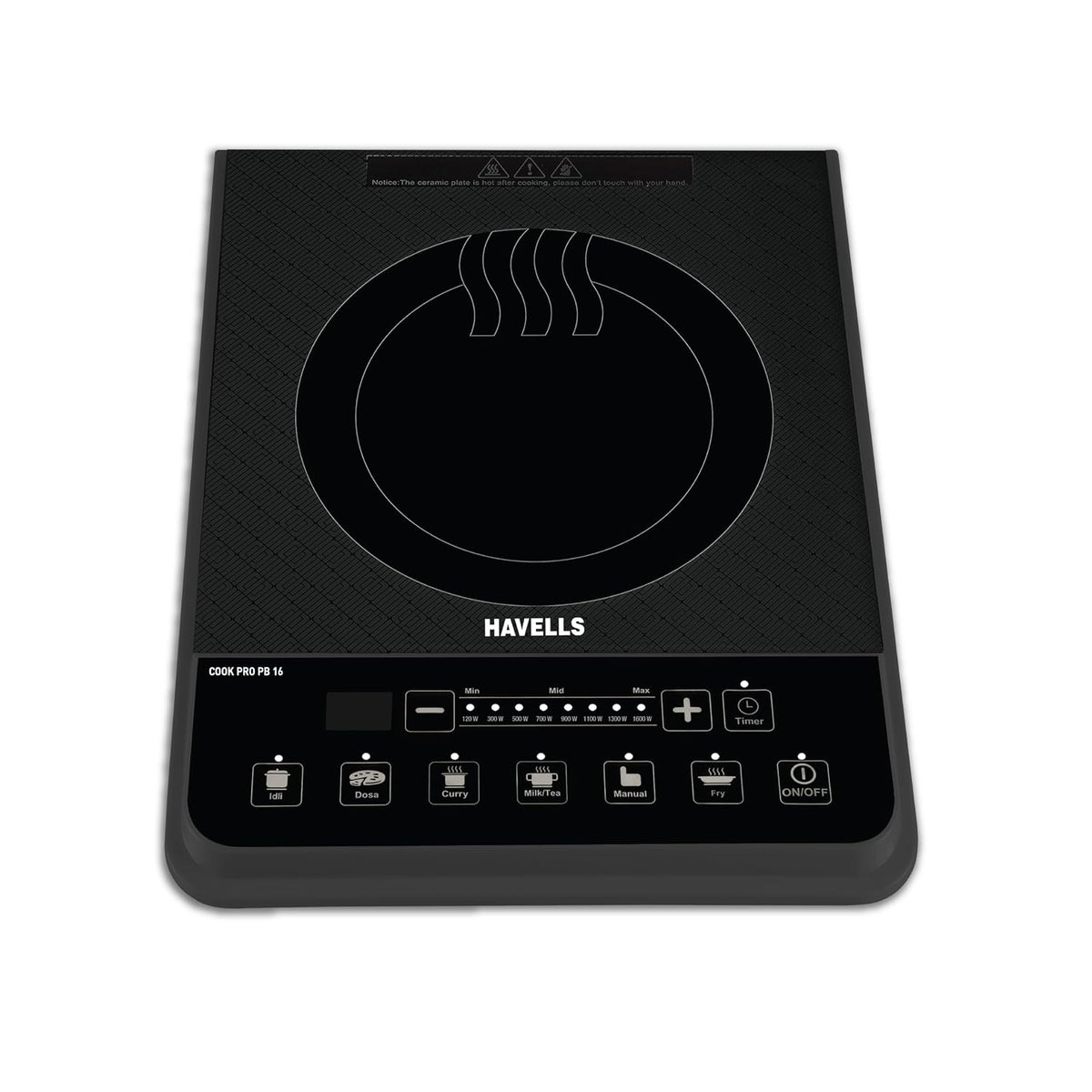 Havells Cook Pro PB 16 | Induction Cooktop | Black