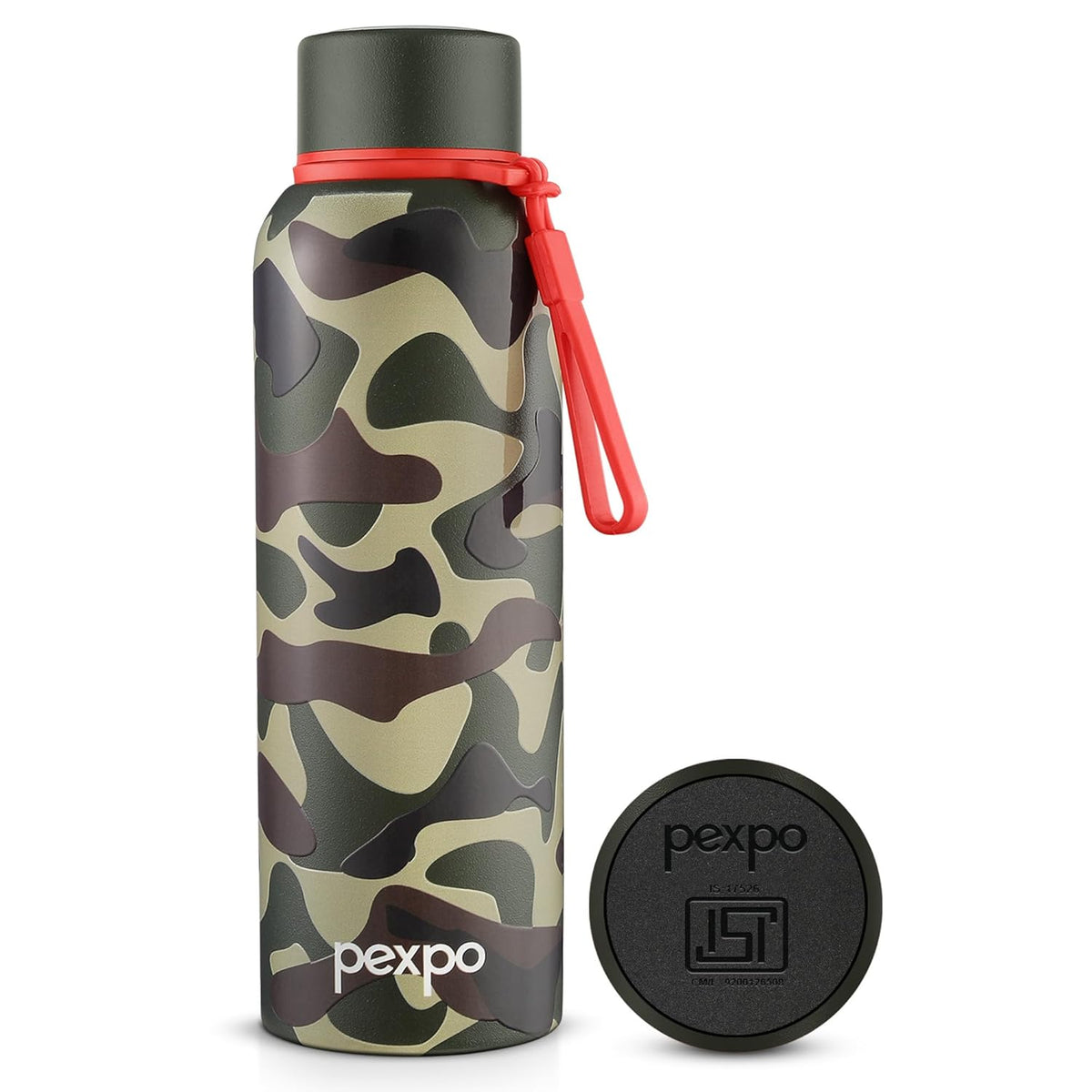 Pexpo Bravo Water Bottle | Hot and Cold Flask | ISI Certified Steel Bottle | 700ml-2