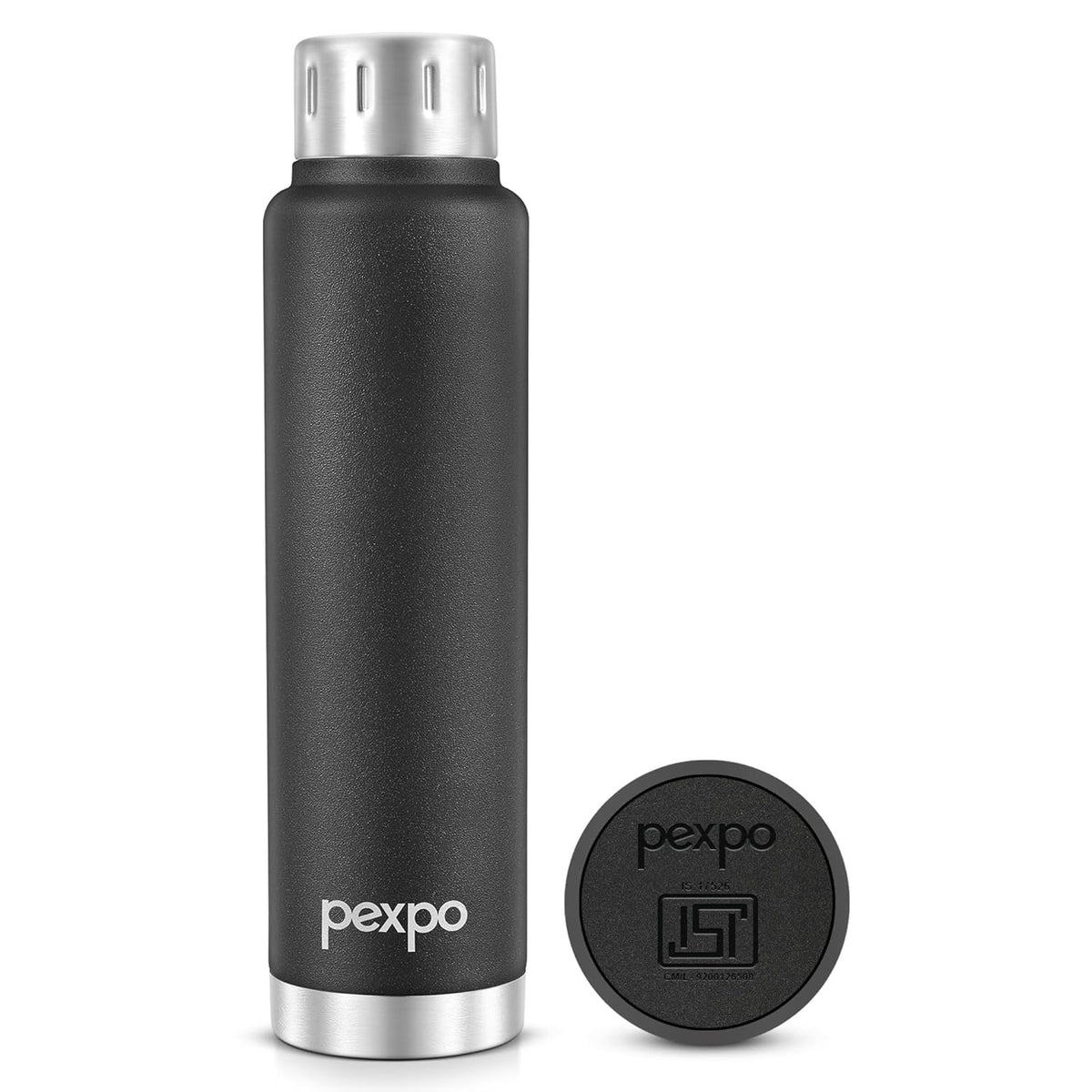 Pexpo Cameo Stainless Steel Vacuum Insulated Flask | 500ml | Double Wall | ISI Certified