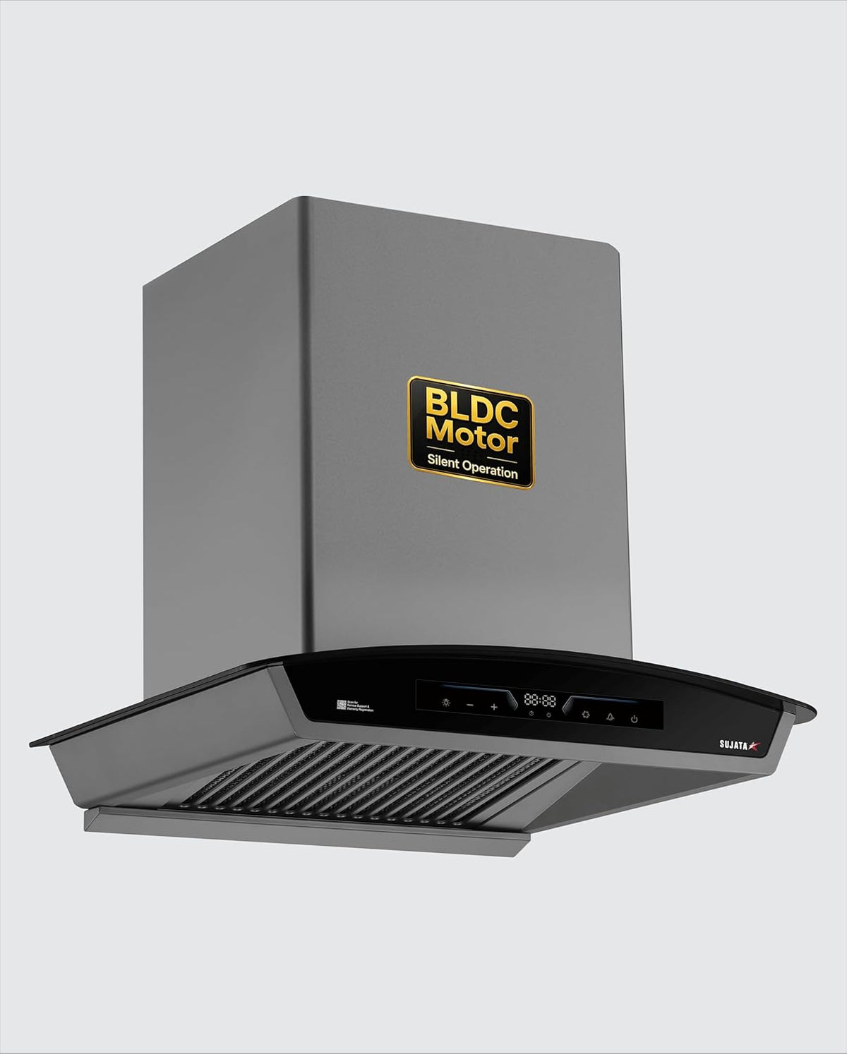 Sujata Quarz Kitchen Chimney | Intelligent Auto Clean Chimney with Deep Suction for Clean & Fresh Cooking