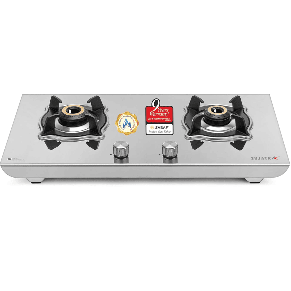 SUJATA GAS STOVE ROBUSTO 2B PLUS