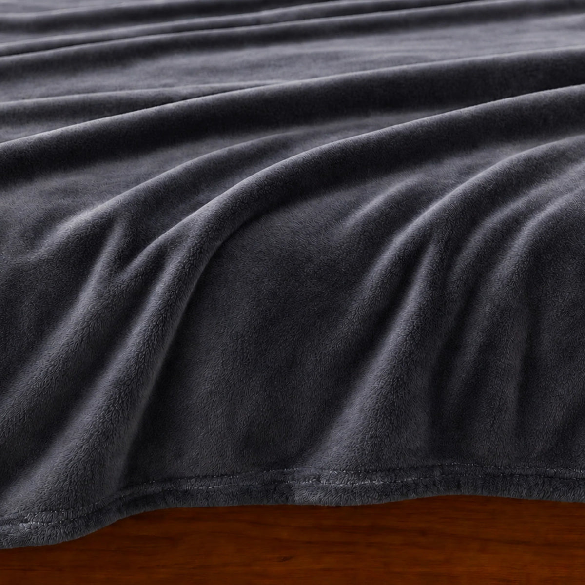 Fort Mellow - Plush Blanket (Storm Grey)-7