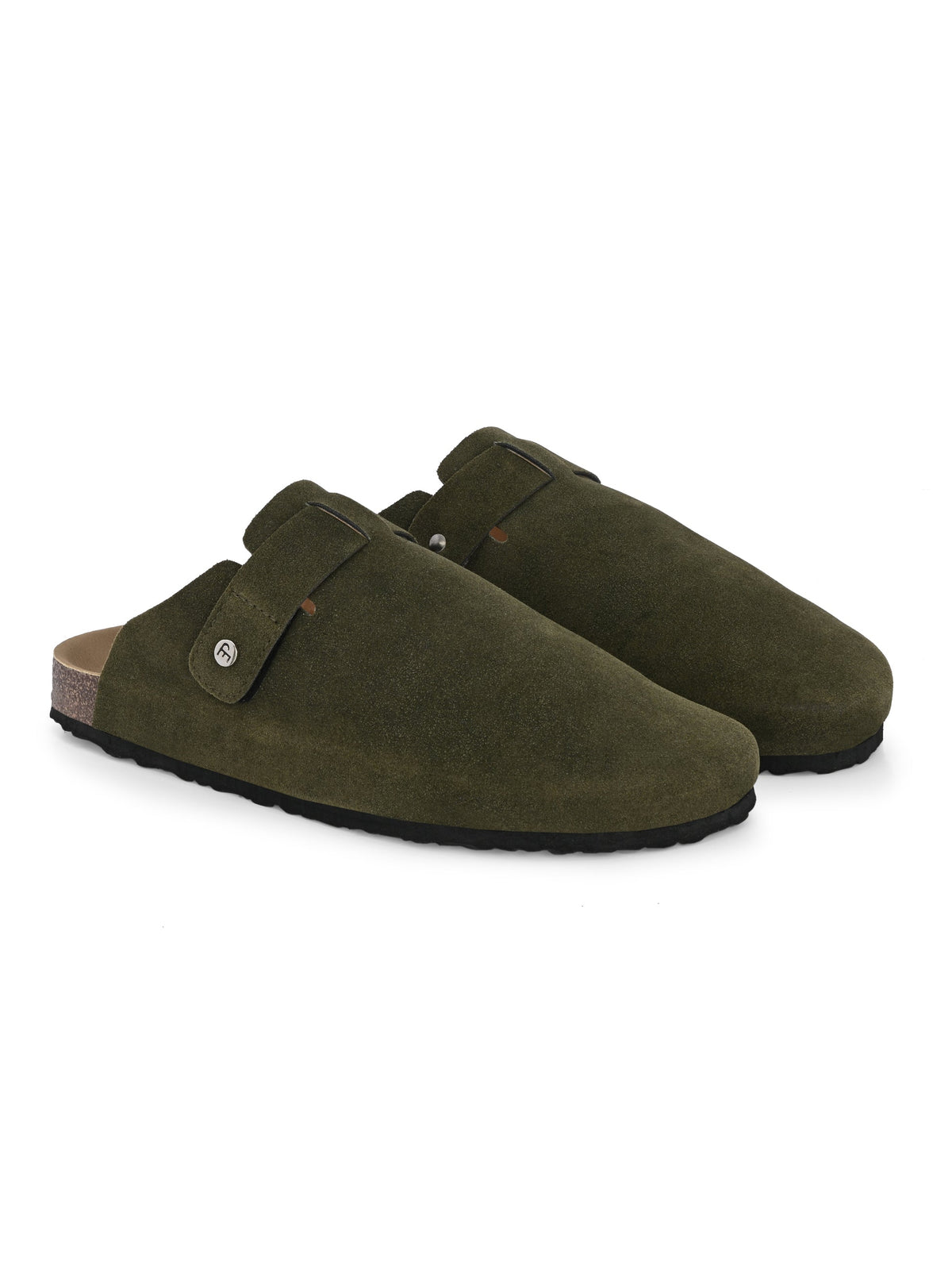 EL PASO Men Faux Leather Casual Slip On Sandals-30