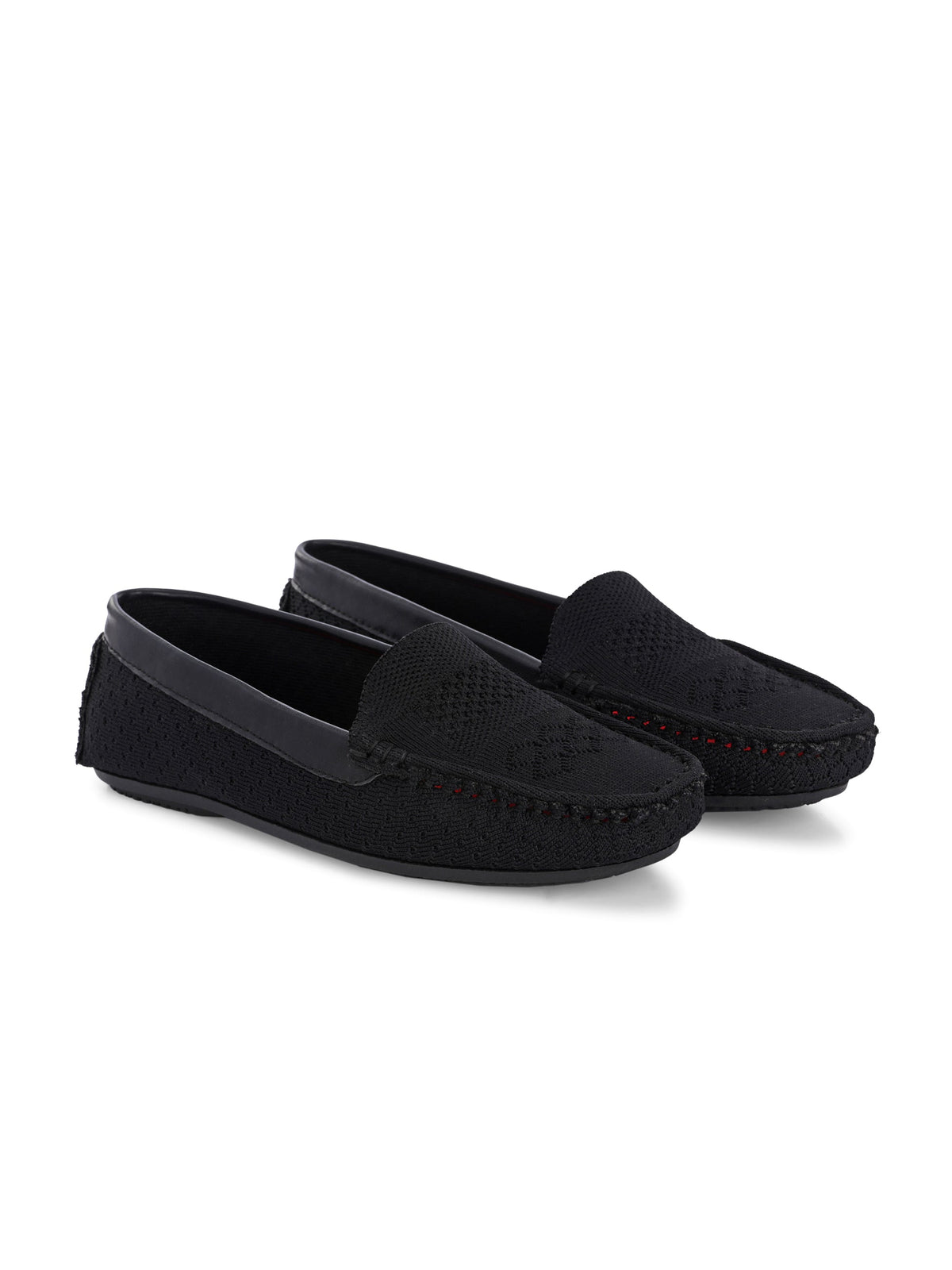 EL PASO Women Faux Leather Casual Slip On Loafers-6
