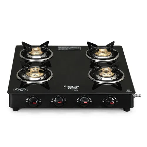 PRESTIGE GAS STOVE MAGIC PLUS 4B SQUARE GAS STOVE