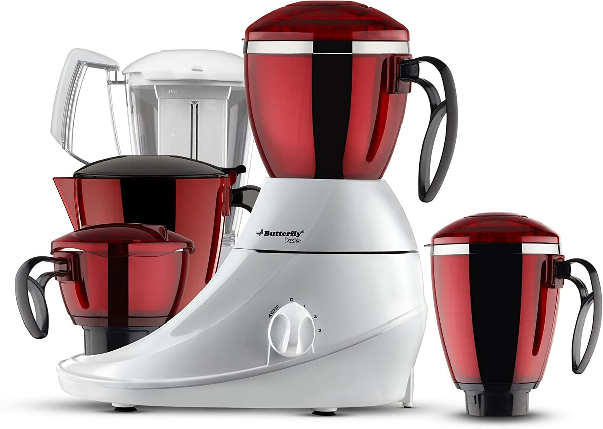 Butterfly Desire Mixer Grinder with 4 Jars