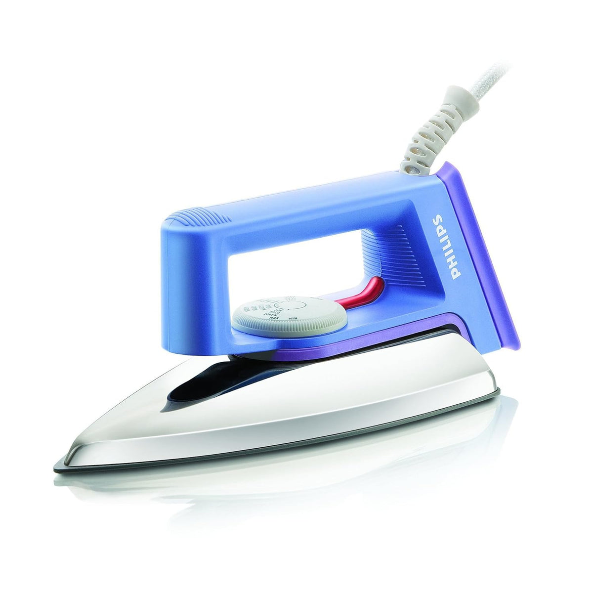 Philips Dry Iron HD1182/28 1000-Watt Teflon Coating Dry Iron