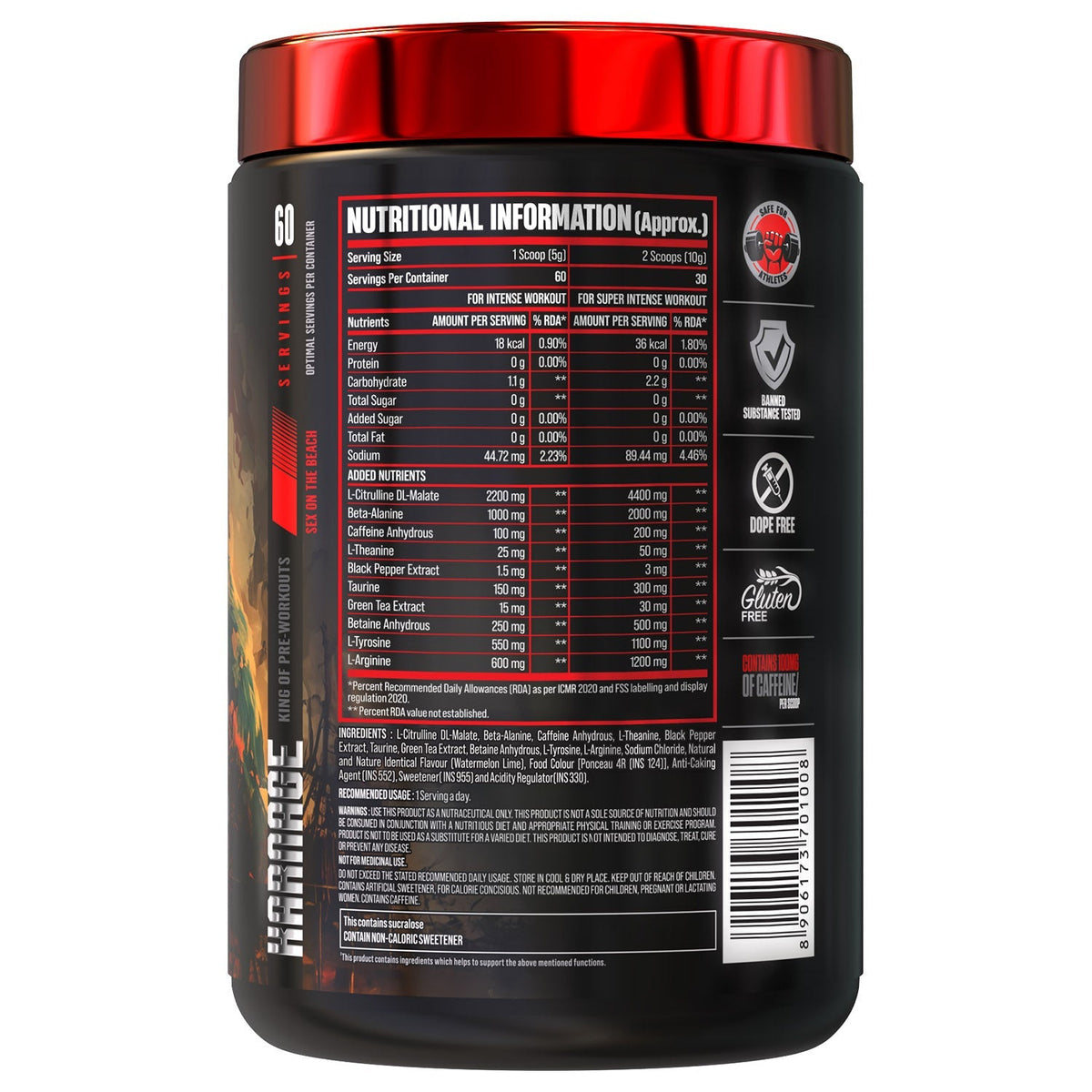 BIG MUSCLE KARNAGE RED