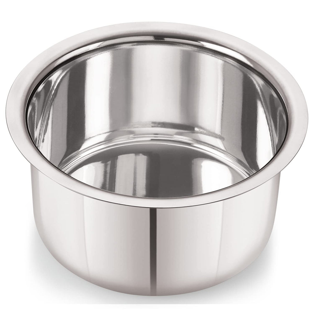 Anupam 18G Tope / Patila Round & Flat Bottom | Stainless Steel