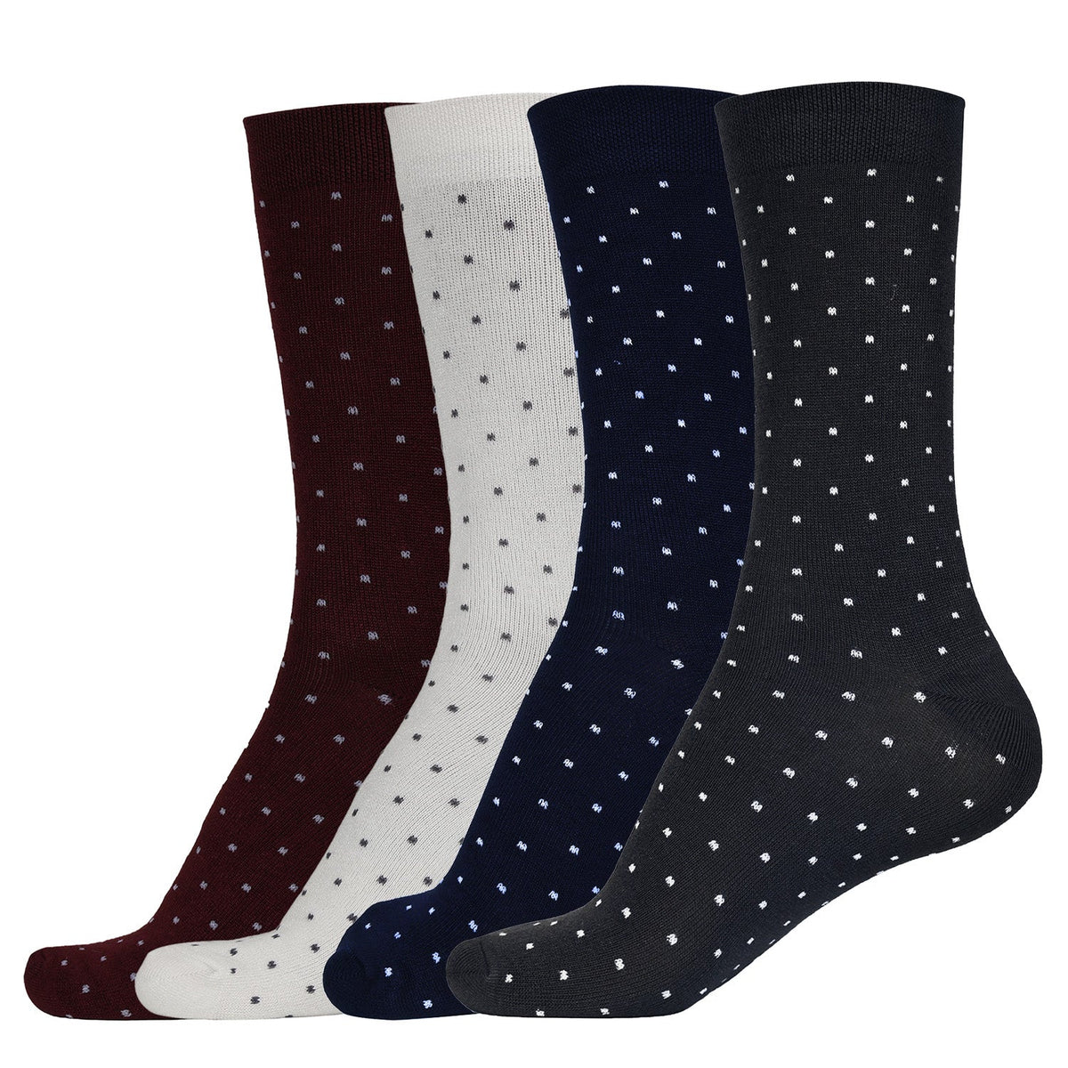 Naturefab Men's Bamboo Full Length socks Combo-12 (Pack of 4)