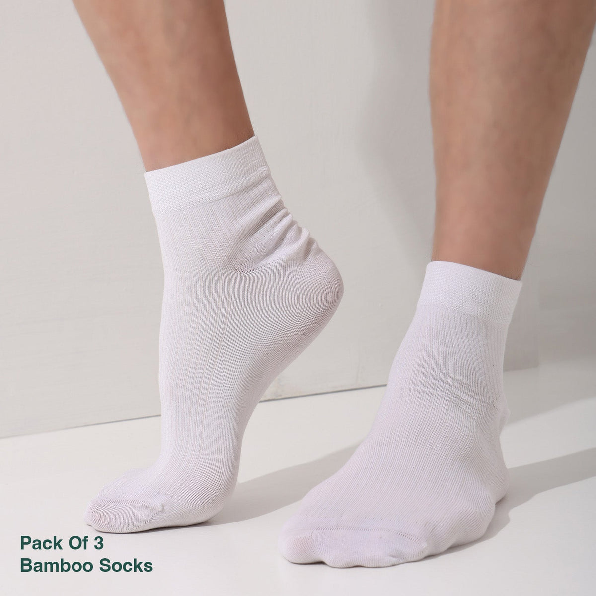 Naturefab Men's Bamboo Ankle Length socks Combo-5 (Pack of 3)