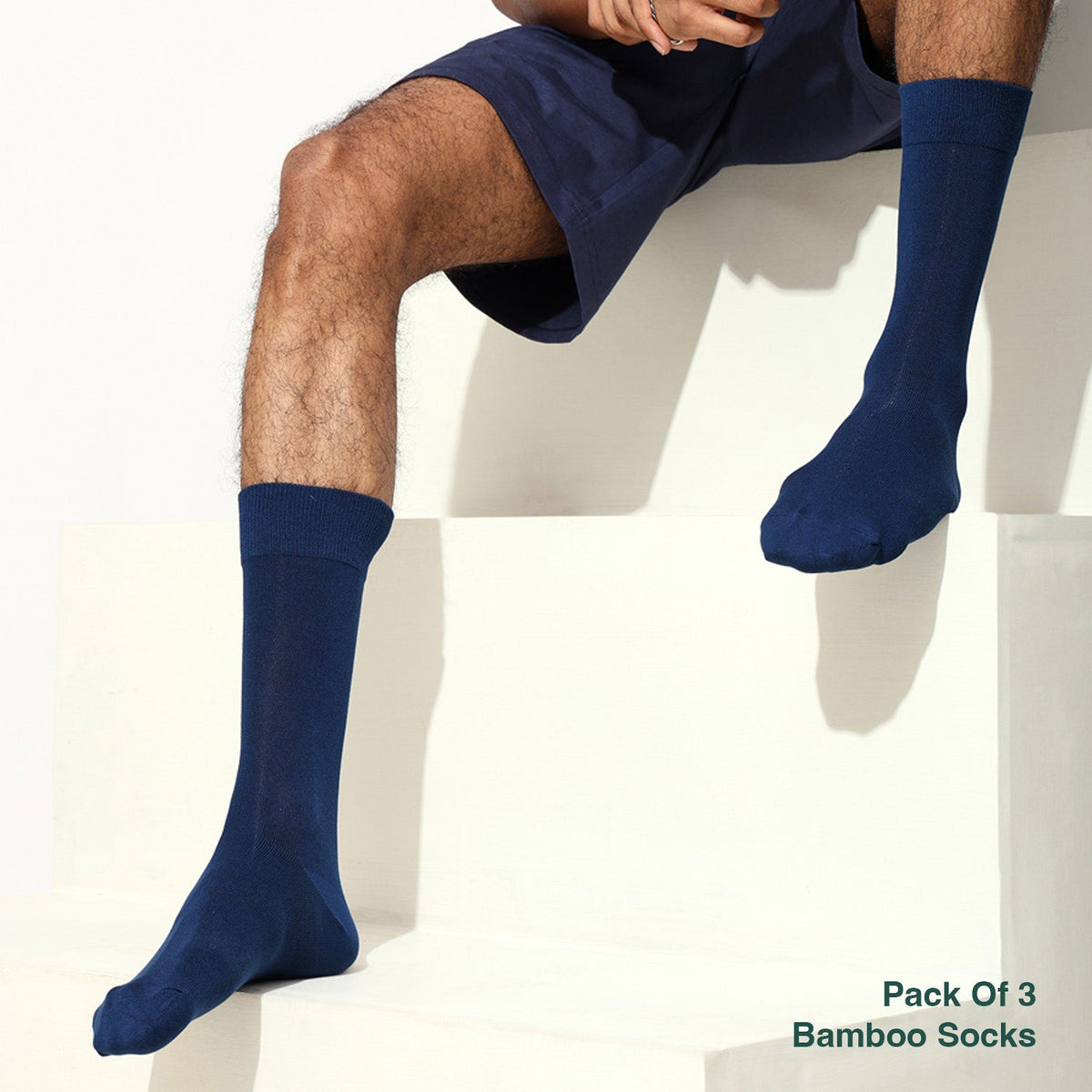 Naturefab Men's Bamboo Full Length socks Combo-2 (Pack of 3)-2