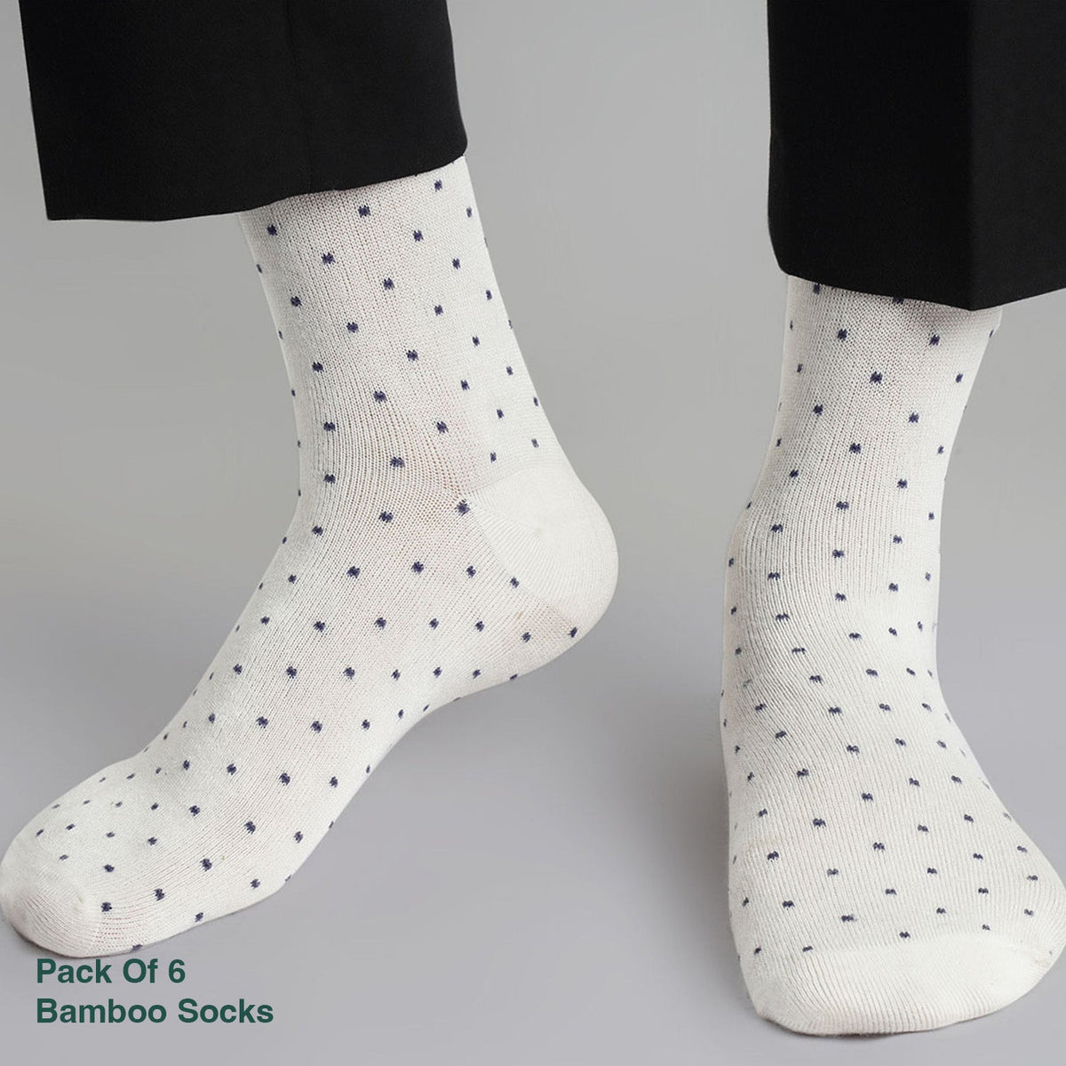 Naturefab Men's Bamboo Full Length socks Combo-5 (Pack of 6)-8