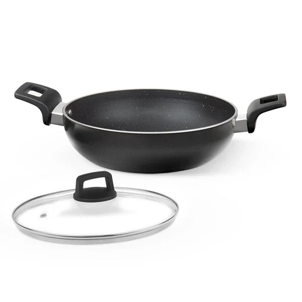BOROSIL KADAI-GRANITO 200MM W/LID IB