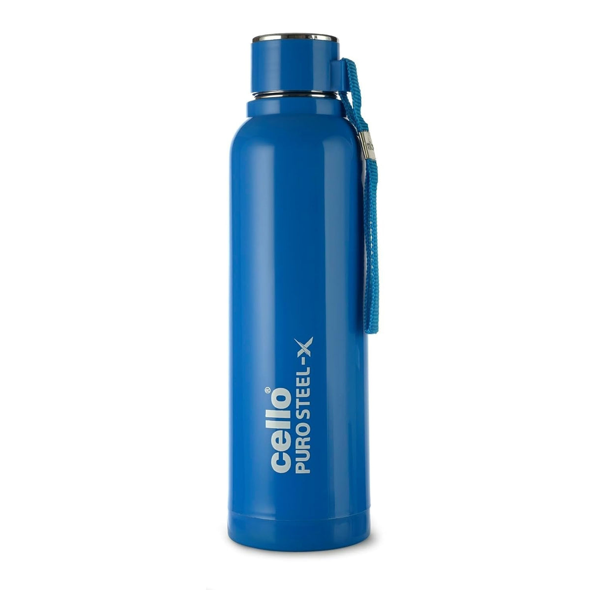 CELLO W/B-PURO STEEL X BENZ 600ML BLUE
