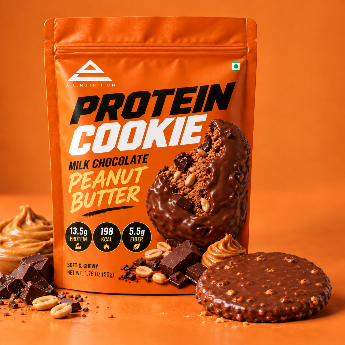 A.L. Nutrition Protein Cookies | Dark Chocolate Brownie