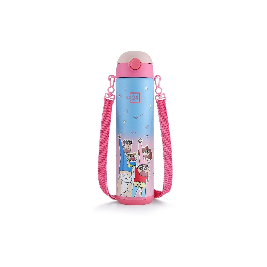 Pexpo Go-24 Water Bottle | Shinchan Edition | Hot & Cold flask | 470 ml-2