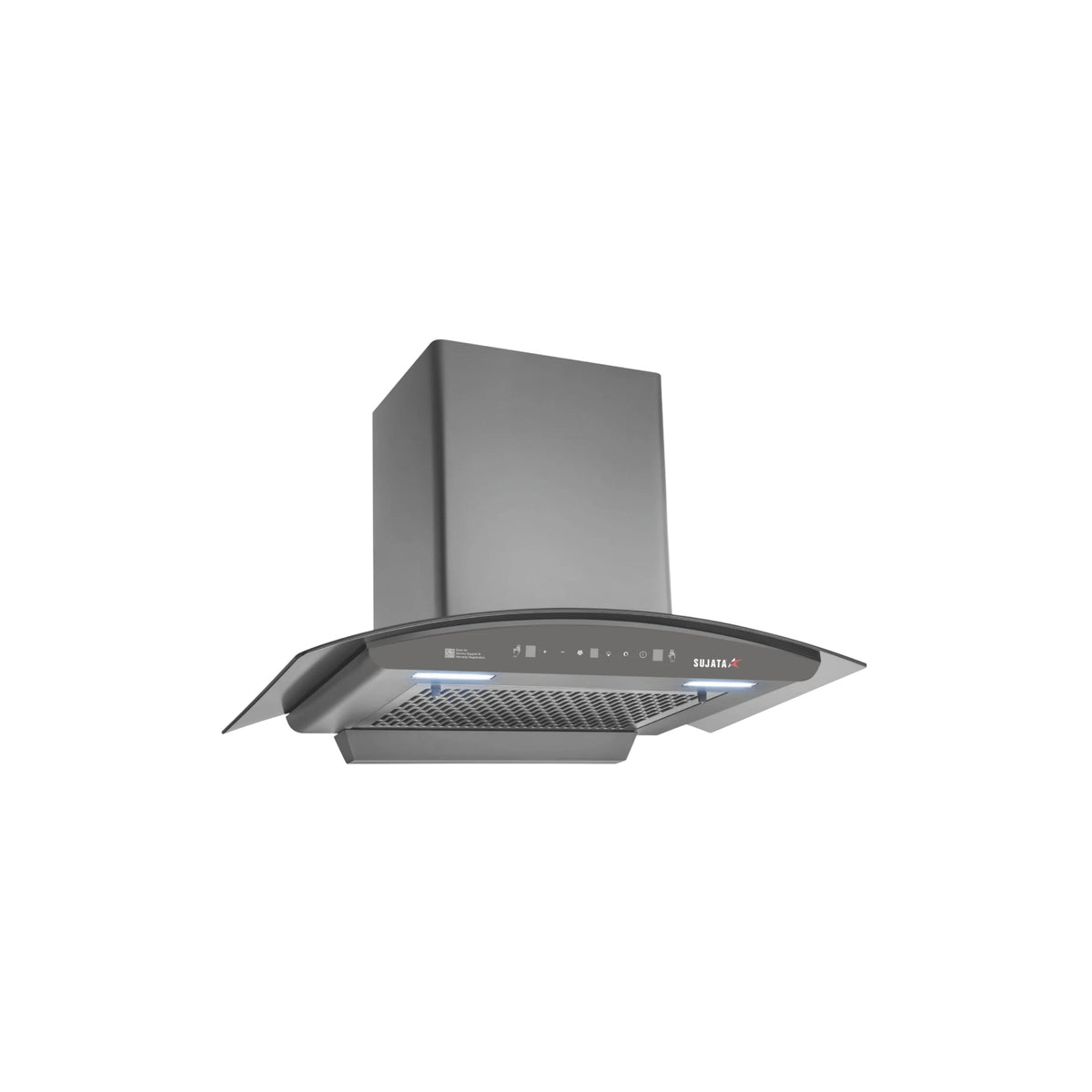 Sujata Azurite BLDC Kitchen Chimney | Energy Efficient Auto Clean Filterless Chimney with Powerful Suction
