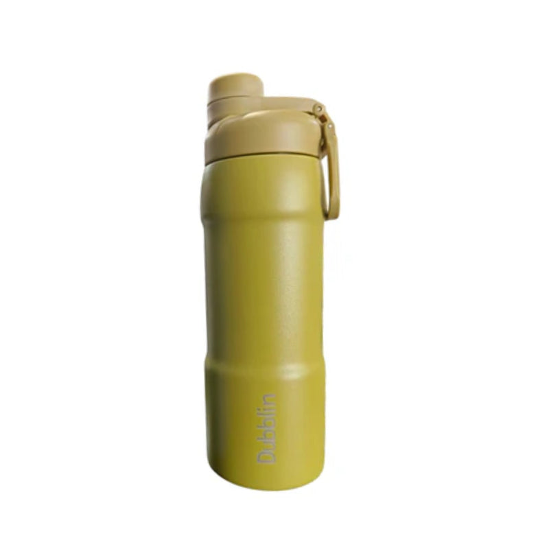 Dubblin Stainless Steel Crest water Bottle | 600ml | Leak Proof-2