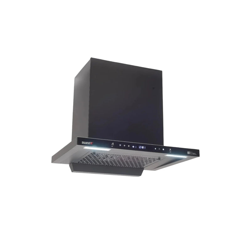 Sujata Garnet Auto Clean Chimney | High Suction Kitchen Chimney for Smoke | Oil & Odor-Free Cooking