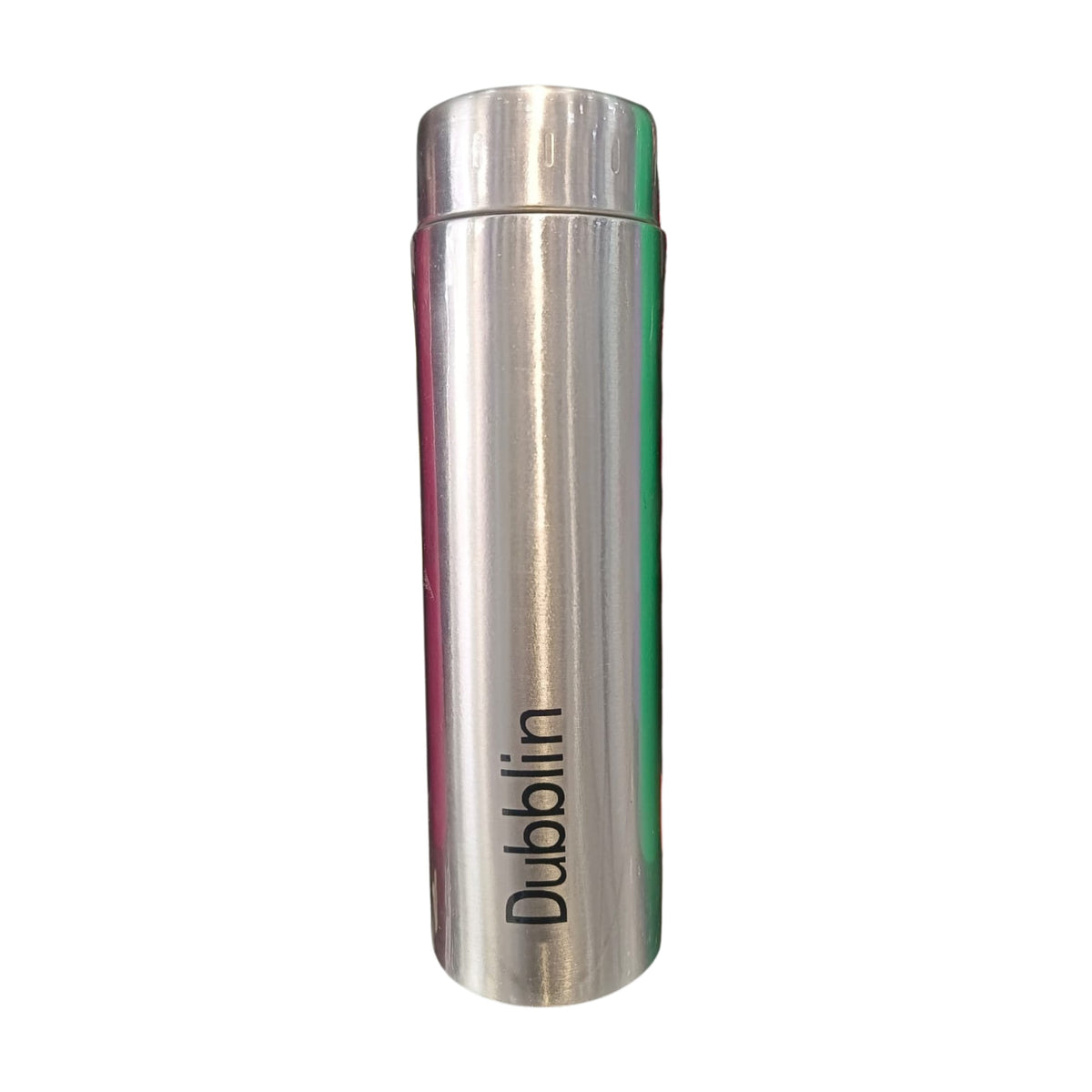 Dubblin Ice Cube | 1000 ml | Silver | Stainless Steel Fridge Water Bottle