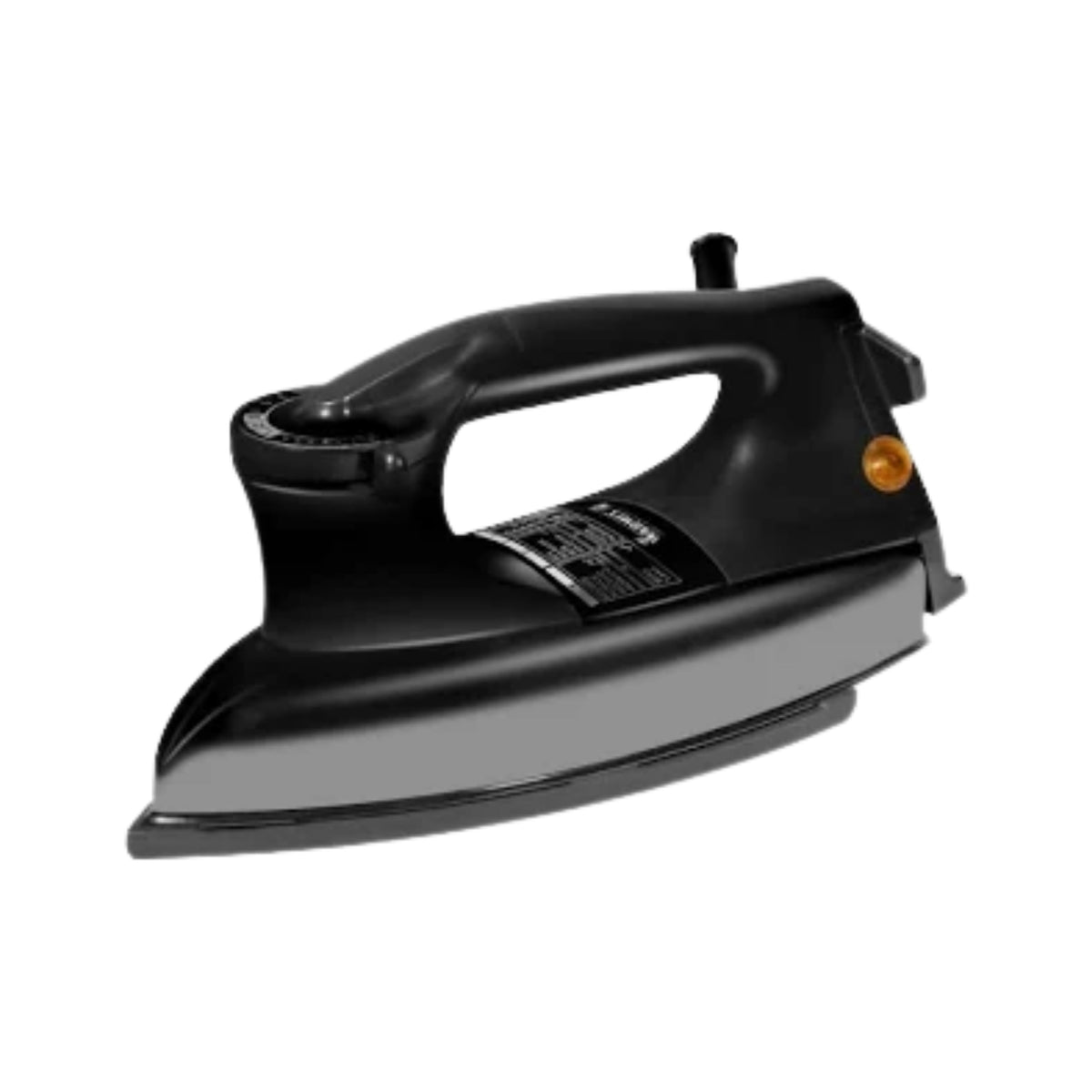 Warmex Aluminium Temperature Control Dry Iron | 1000W | Black