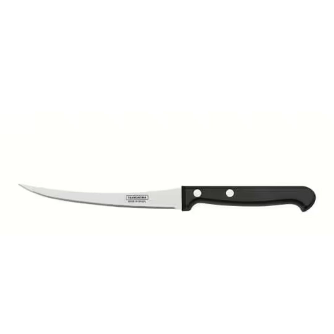 Tramontina Ultracorte Tomato Knife | Stainless Steel Serrated Knife | Antimicrobial Handle | Dishwasher Safe | 5-Year Wa