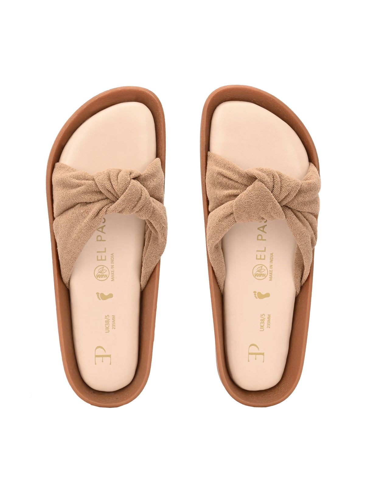 Women Bows Open Toe Flats-7