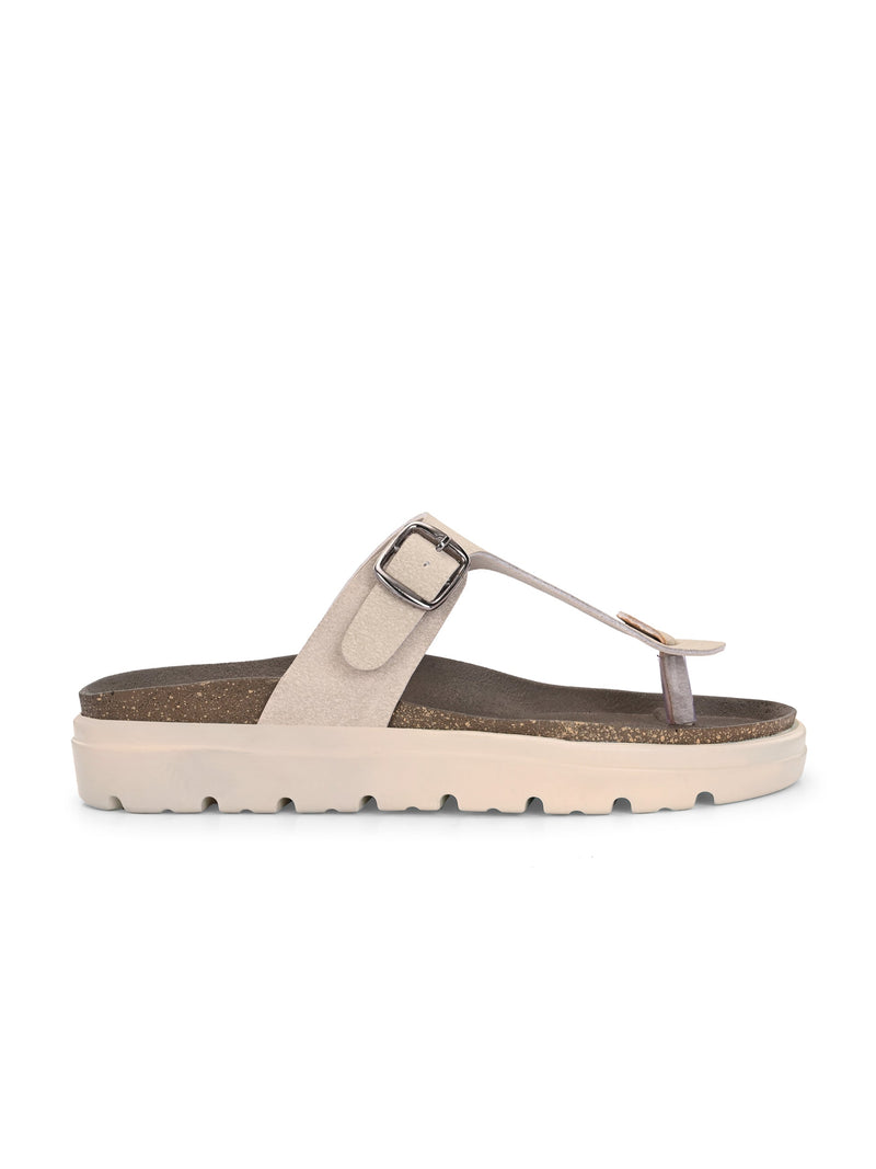 El Paso Women Open Toe Flats-2