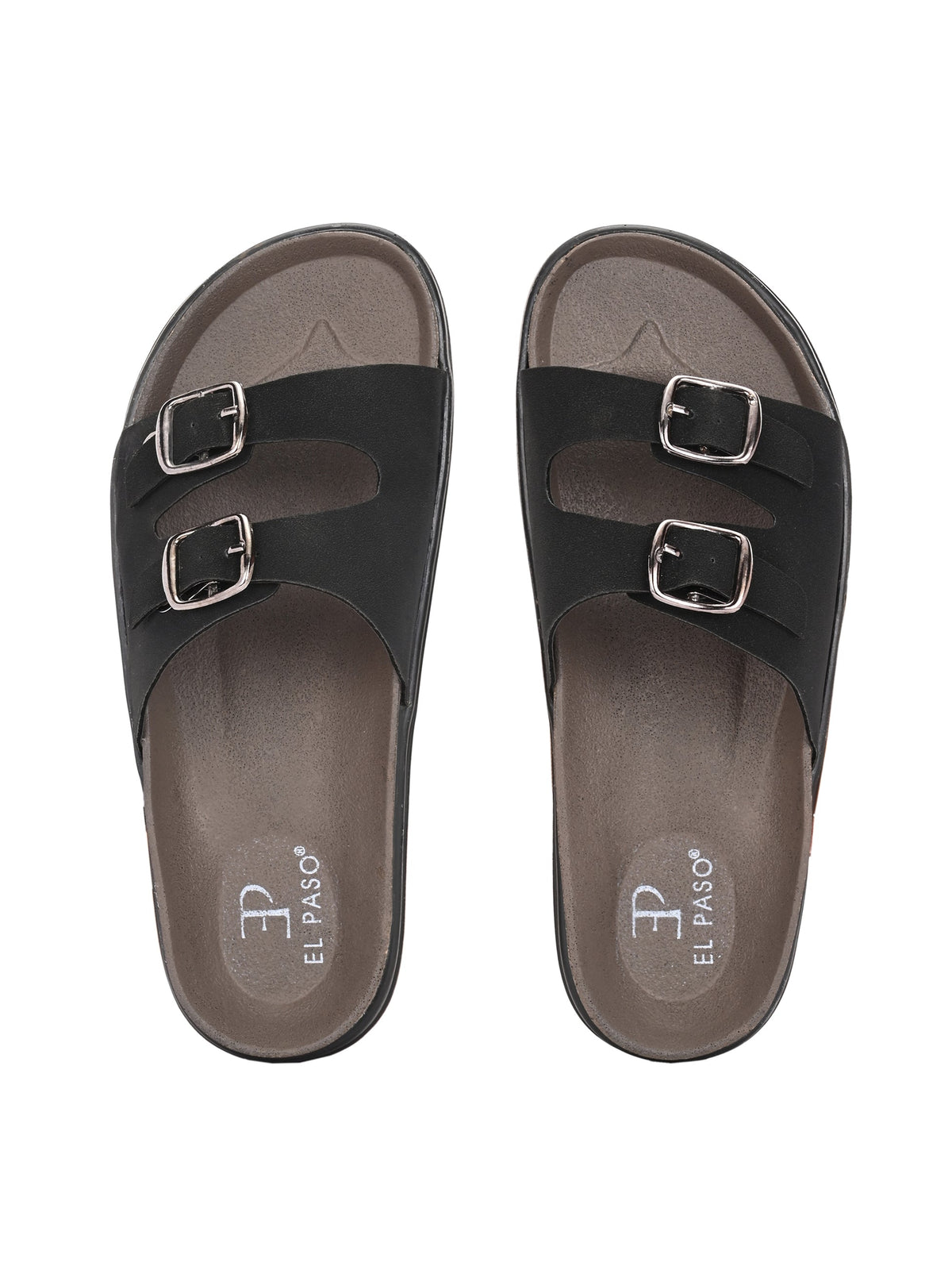 El Paso Women Open Toe Comfort Heel Sandals-8