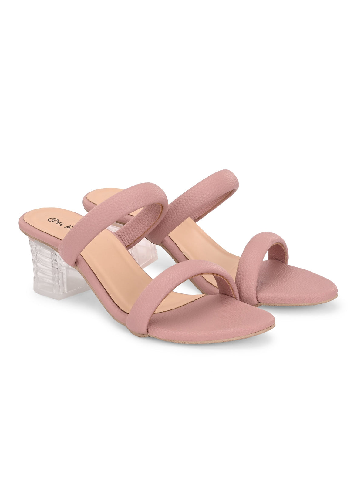 El Paso Open Toe Block Heel Sandals-4