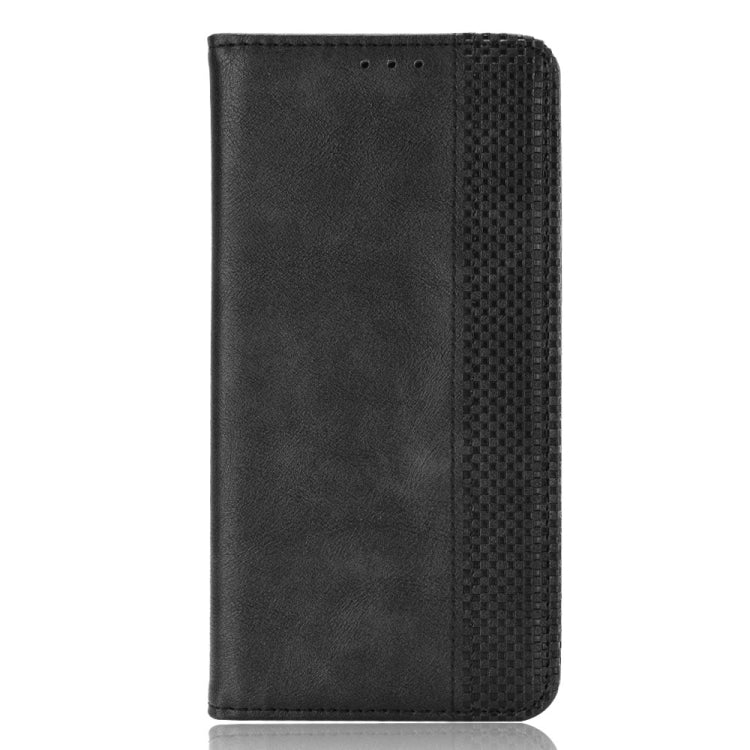 Magnetic Buckle Retro Texture Leather Phone Case, For vivo Y100 5G, For vivo Y33T / Y33s / Y21 / Y21s, For vivo Y33T 2023 V2317A-2